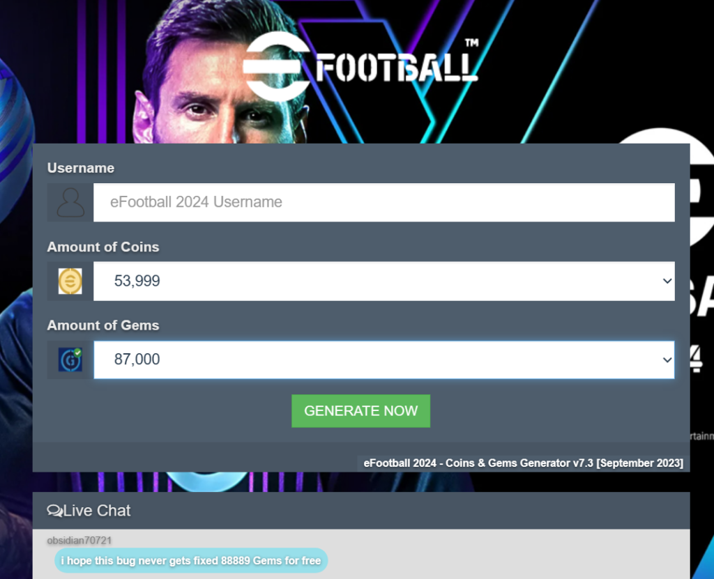 Dominate eFootball 2024 Mobile with Our Unlimited Money and Gems